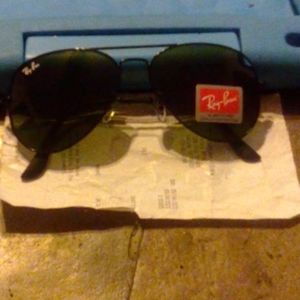 Ray ban aviator titanium sunglasses